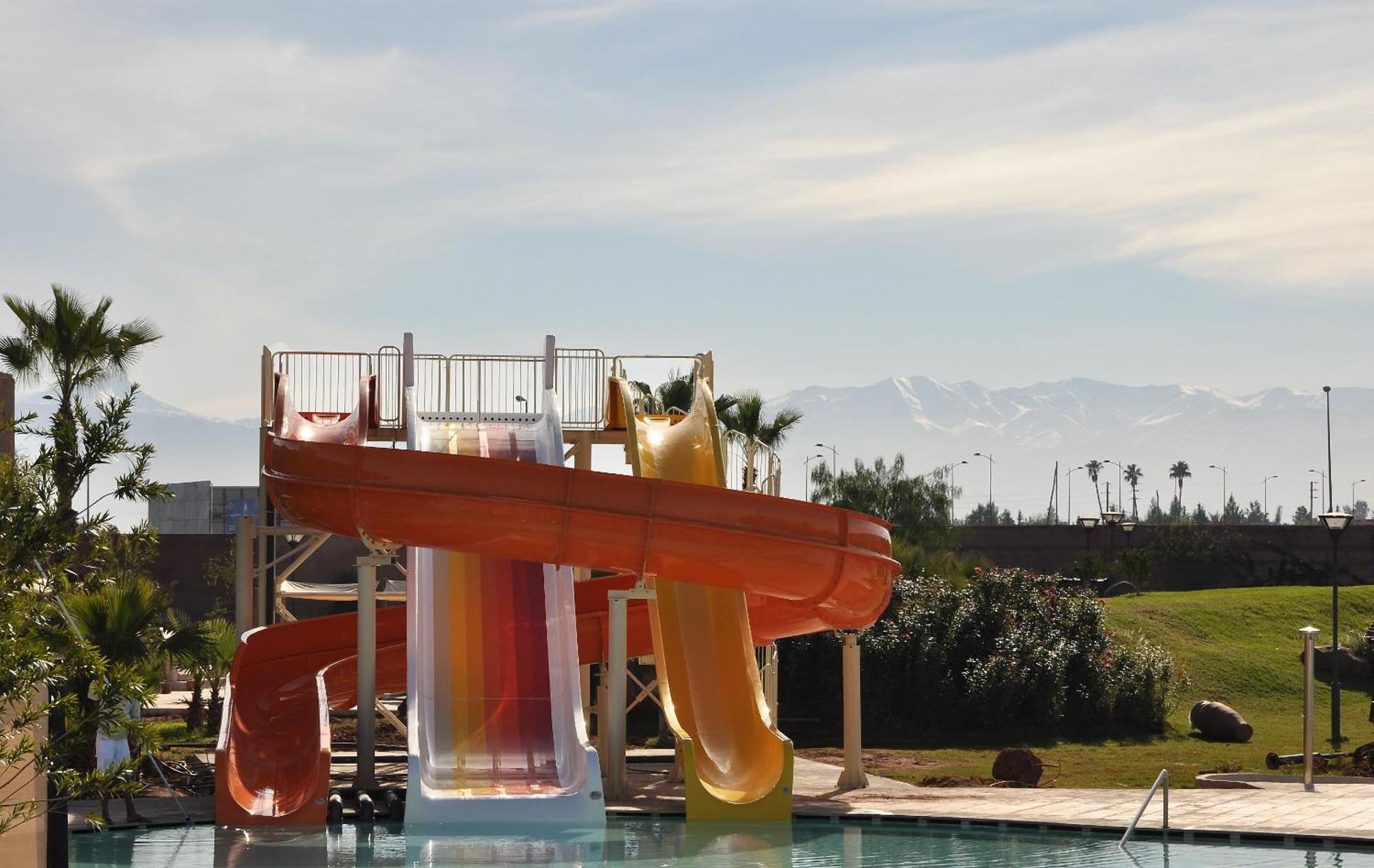 Kenzi Club Agdal Medina Hotel Lahebichate Ngoại thất bức ảnh The water park at the hotel