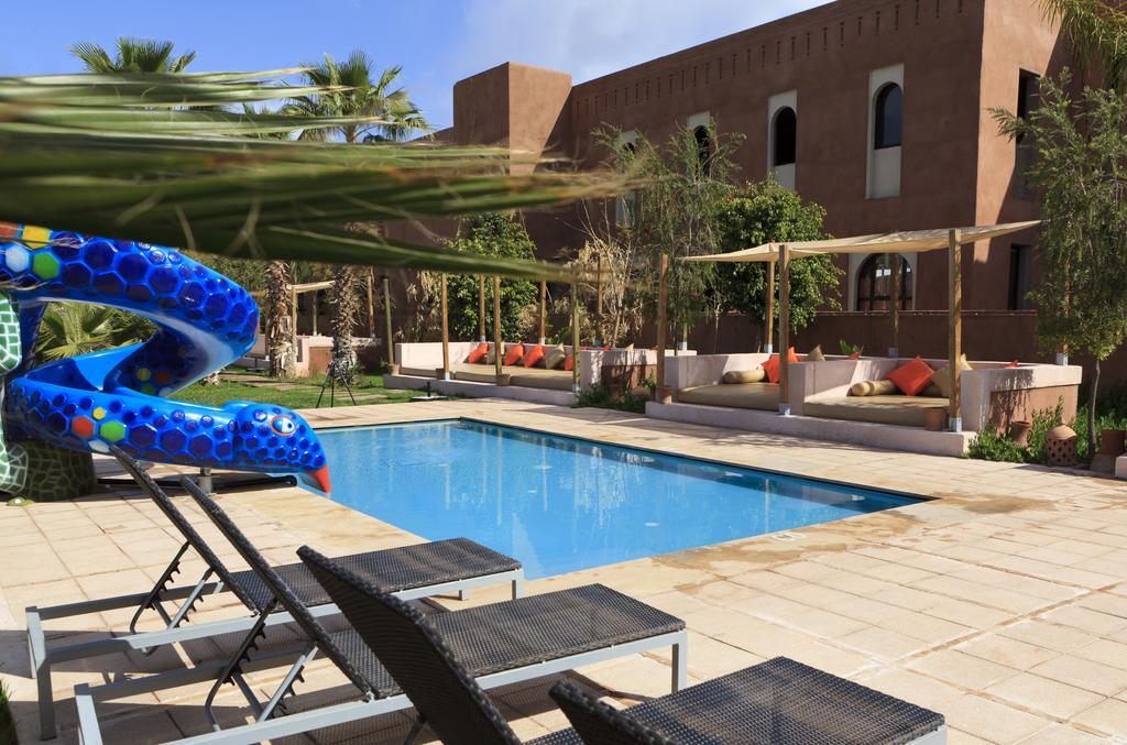 Kenzi Club Agdal Medina Hotel Lahebichate Ngoại thất bức ảnh The swimming pool at the hotel