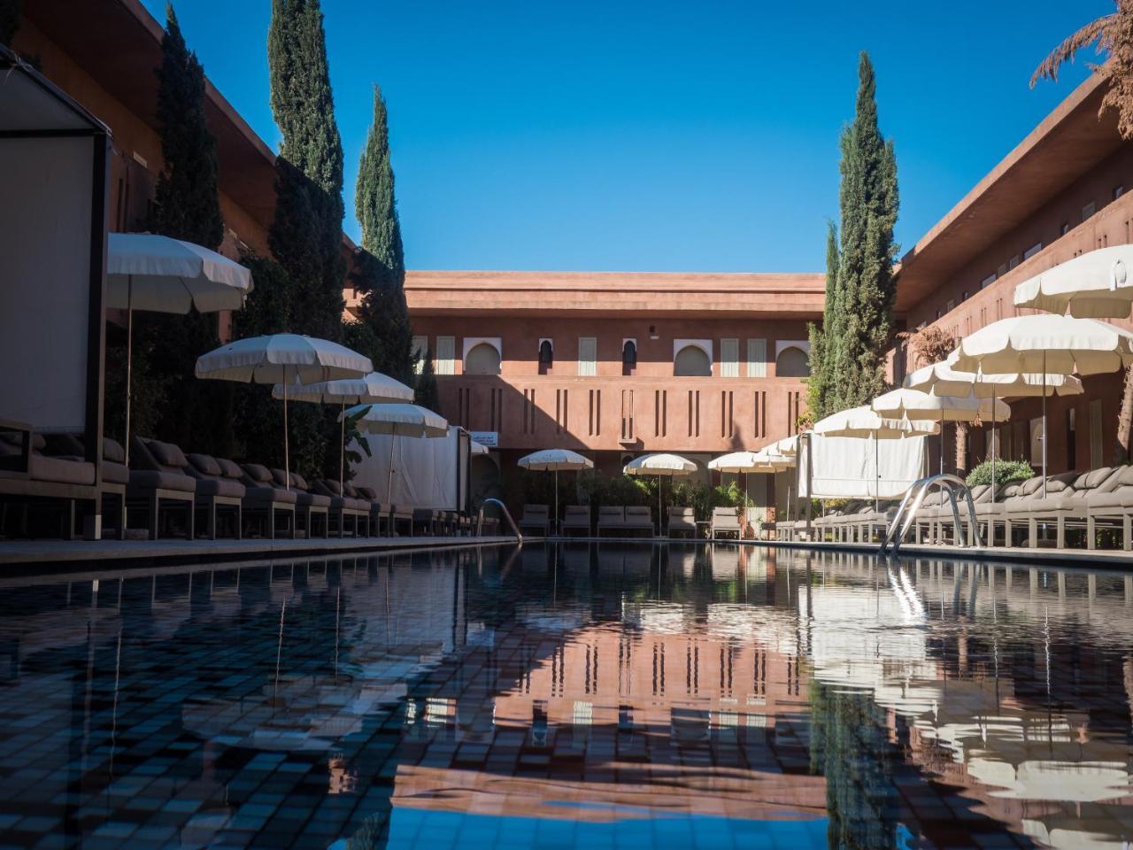 Kenzi Club Agdal Medina Hotel Lahebichate Ngoại thất bức ảnh The pool at the hotel
